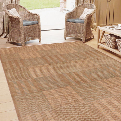 handmade Modern Gabbeh Brown Beige Hand Knotted RECTANGLE 100% WOOL area rug 10' x 13'