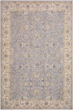 handmade Traditional Kafkaz Grey Ivory Hand Knotted RECTANGLE 100% WOOL area rug 10 x 14