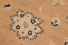 handmade Traditional Kafkaz Brown Blue Hand Knotted RECTANGLE 100% WOOL area rug 10X14