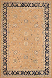 handmade Traditional Kafkaz Brown Blue Hand Knotted RECTANGLE 100% WOOL area rug 10 x 14