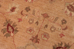 handmade Traditional Kafkaz Gold Red Hand Knotted RECTANGLE 100% WOOL area rug 10X15