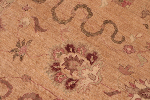 handmade Traditional Kafkaz Gold Red Hand Knotted RECTANGLE 100% WOOL area rug 10x15