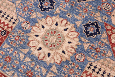 handmade Geometric Mamluk Ivory Rust Hand Knotted RECTANGLE 100% WOOL area rug 9 x 12