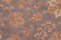 handmade Traditional Kafkaz Grey Beige Hand Knotted RECTANGLE 100% WOOL area rug 6X9