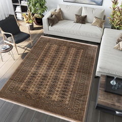 handmade Geometric Bokhara Grey Black Hand Knotted RECTANGLE 100% WOOL area rug 5X8