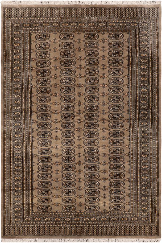 handmade Geometric Bokhara Grey Black Hand Knotted RECTANGLE 100% WOOL area rug 5X8