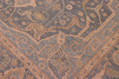 handmade Traditional Kafkaz Gray Lt. Blue Hand Knotted RECTANGLE 100% WOOL area rug 8X10