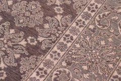 handmade Transitional Kafkaz Grey Green Hand Knotted RECTANGLE 100% WOOL area rug 8X10