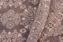 handmade Transitional Kafkaz Grey Green Hand Knotted RECTANGLE 100% WOOL area rug 8X10