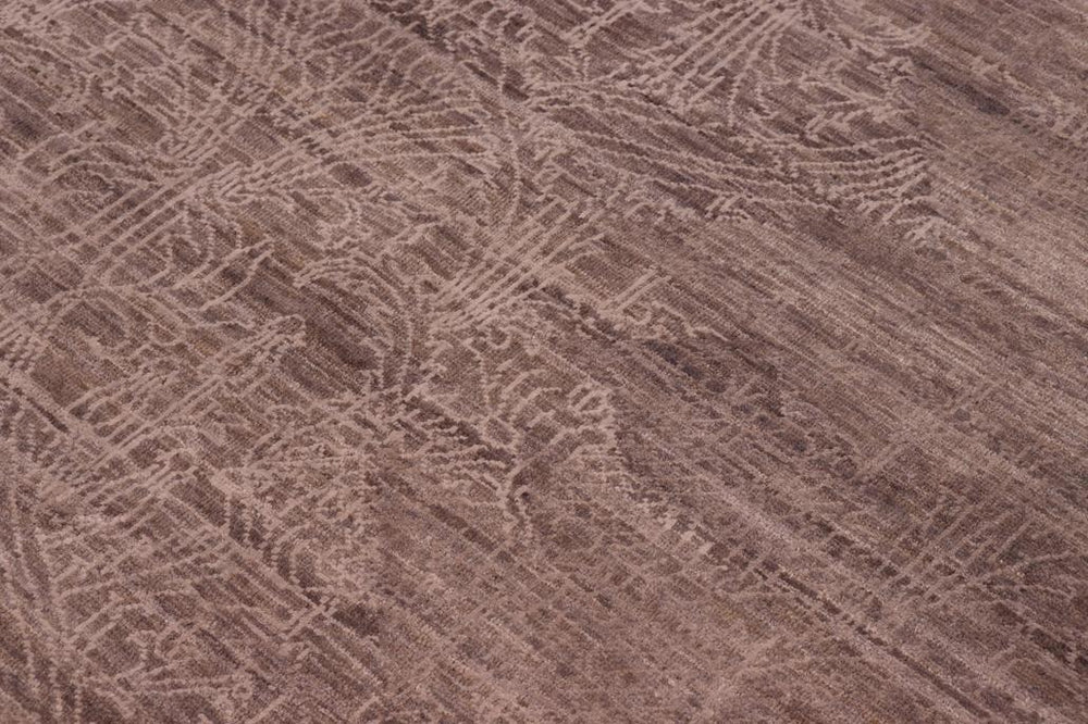 handmade Modern Kafkaz Grey Ivory Hand Knotted RECTANGLE 100% WOOL area rug 8X10