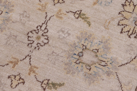 handmade Traditional Kafkaz Ivory Gold Hand Knotted RECTANGLE 100% WOOL area rug 3x5