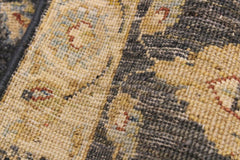 handmade Traditional Kafkaz Grey Ivory Hand Knotted RECTANGLE 100% WOOL area rug 2X3