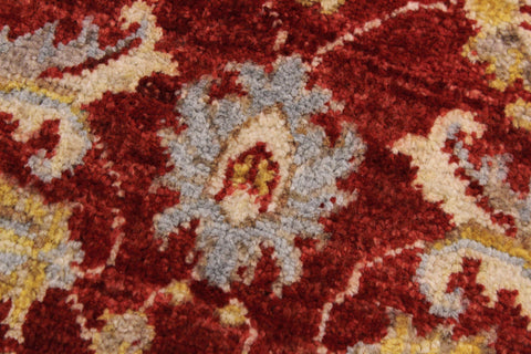handmade Traditional Kafkaz Red Ivory Hand Knotted RECTANGLE 100% WOOL area rug 2x3