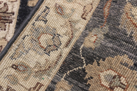 handmade Traditional Kafkaz Grey Ivory Hand Knotted RECTANGLE 100% WOOL area rug 2x3