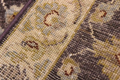 handmade Traditional Kafkaz Brown Ivory Hand Knotted RECTANGLE 100% WOOL area rug 2x3