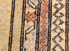 handmade Transitional Shawl Rust Grey Hand Knotted RECTANGLE 100% WOOL area rug 2x3