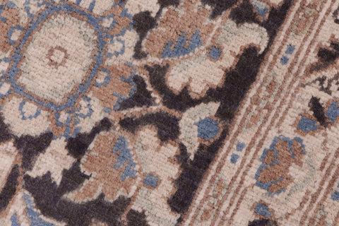 handmade Traditional Kafkaz Grey Ivory Hand Knotted RECTANGLE 100% WOOL area rug 2' x 3'