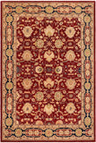 handmade Traditional Kafkaz Red Blue Hand Knotted RECTANGLE 100% WOOL area rug 10 x 14