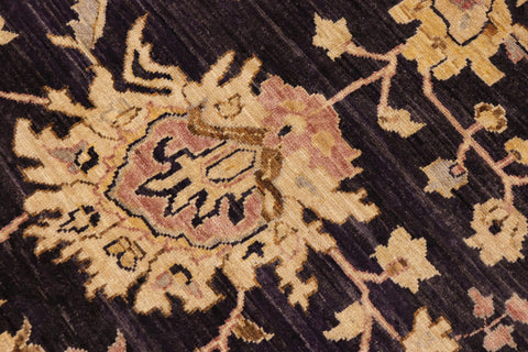 handmade Traditional Kafkaz Blue Red Hand Knotted RECTANGLE 100% WOOL area rug 10x13