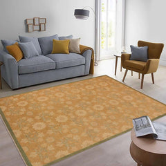 handmade Transitional Kafkaz Brown Green Hand Knotted RECTANGLE 100% WOOL area rug 10X14