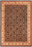 handmade Transitional Kafkaz Brown Beige Hand Knotted RECTANGLE 100% WOOL area rug 10 x 14