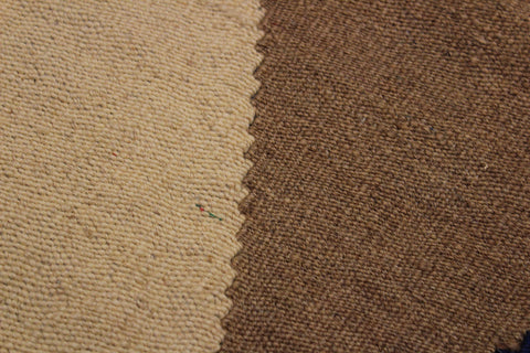 handmade Modern Kilim Ivory Blue Hand-Woven RECTANGLE 100% WOOL area rug 4x6