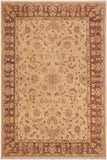 handmade Traditional Kafkaz Tan Brown Hand Knotted RECTANGLE 100% WOOL area rug 10 x 14