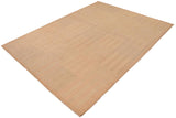 handmade Modern Gabbeh Brown Tan Hand Knotted RECTANGLE 100% WOOL area rug 10  x 14 