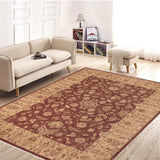 handmade Traditional Kafkaz Brown Tan Hand Knotted RECTANGLE 100% WOOL area rug 10 x 14