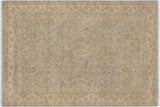 Shabby Chic Ziegler Magdalen Gray/Beige Hand-Knotted Wool Rug - 3'11'' x 5'11''