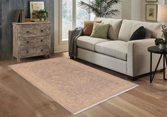 handmade Traditional Kafkaz Grey Beige Hand Knotted RECTANGLE 100% WOOL area rug 4X6