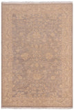 handmade Traditional Kafkaz Grey Beige Hand Knotted RECTANGLE 100% WOOL area rug 4 x 6