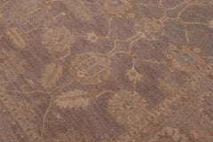 handmade Transitional Kafkaz Grey Lt. Green Hand Knotted RECTANGLE 100% WOOL area rug 9X12