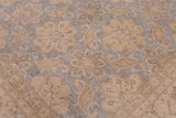 handmade Traditional Kafkaz Gray Beige Hand Knotted RECTANGLE 100% WOOL area rug 9 x 12