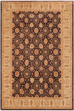 handmade Traditional Kafkaz Aubergine Beige Hand Knotted RECTANGLE 100% WOOL area rug 10 x 14