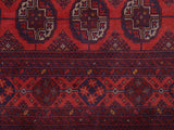 handmade Tribal Biljik Khal Mohammadi Red Blue Hand Knotted RECTANGLE 100% WOOL area rug 5x7