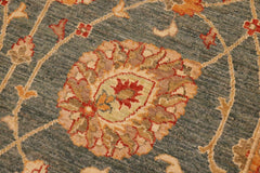 handmade Traditional Kafkaz Gray Beige Hand Knotted RECTANGLE 100% WOOL area rug 10X15