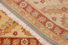 handmade Traditional Kafkaz Gray Beige Hand Knotted RECTANGLE 100% WOOL area rug 10X15