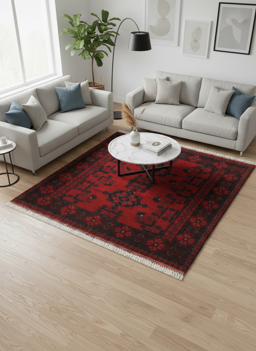 Southwestern Biljik Khal Mohammadi Kirstie Wool Rug - 2'7''X3'11''