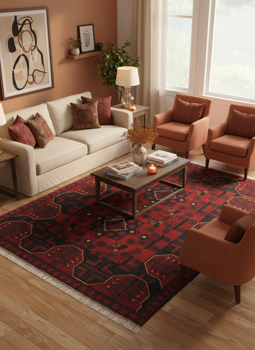 Vintage Biljik Khal Mohammadi Clarence Wool Rug - 2'7''X4'0''