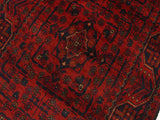 handmade Tribal Biljik Khal Mohammadi Red Blue Hand Knotted RUNNER 100% WOOL Runner 3x9