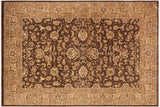 Boho Chic Ziegler Alyssa Brown/Beige Hand-Knotted Wool Rug - 9'11'' x 12'11''