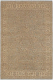 handmade Traditional Kafkaz Grey Beige Hand Knotted RECTANGLE 100% WOOL area rug 5 x 7