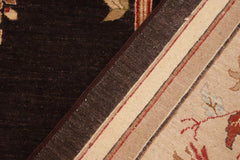 handmade Traditional Kafkaz Brown Beige Hand Knotted RECTANGLE 100% WOOL area rug 10X14