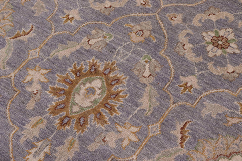 handmade Traditional Kafkaz Gray Beige Hand Knotted RECTANGLE 100% WOOL area rug 10x14