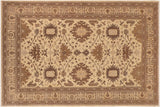 Boho Chic Ziegler Casey Beige/Tan Hand-Knotted Wool Rug - 10'2'' x 13'6''