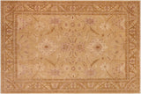 Classic Ziegler Angla Gold/Brown Hand-Knotted Wool Rug - 10'1'' x 14'0''