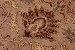 handmade Traditional Kafkaz Gray Brown Hand Knotted RECTANGLE 100% WOOL area rug 10X14