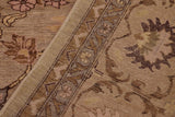 handmade Traditional Kafkaz Gray Brown Hand Knotted RECTANGLE 100% WOOL area rug 10 x 14