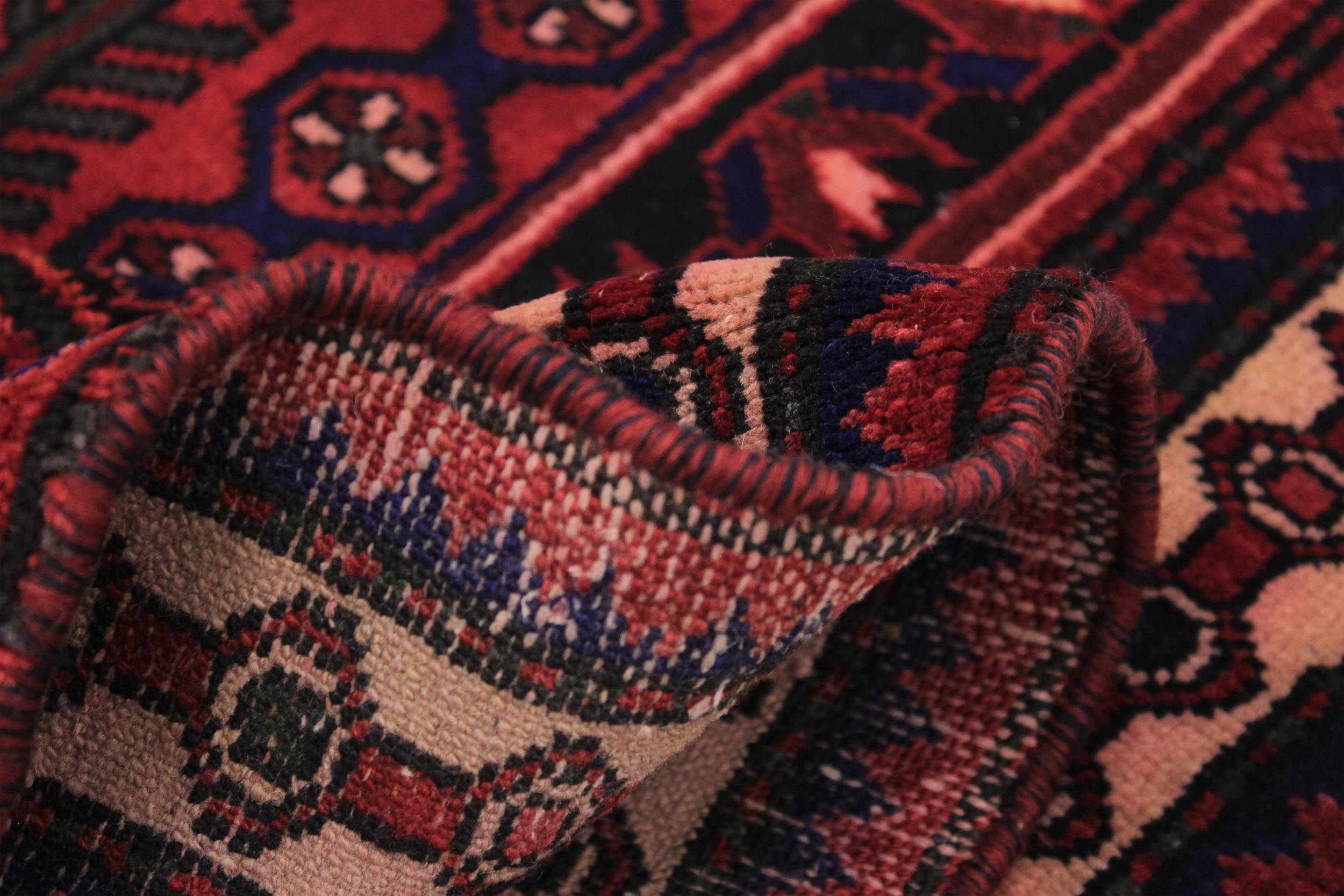 handmade Heritage, Antique,  Heritage, Antique,  Red Tan Hand Knotted RUNNER 100% WOOL area rug 4x8